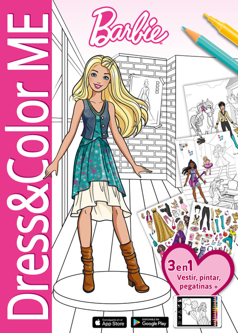 Barbie (Dress &color ME A4)
