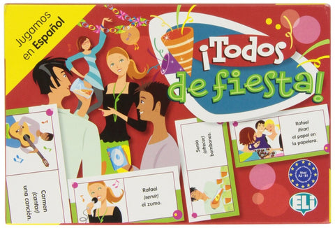 Todos de fiesta!jugamos en español