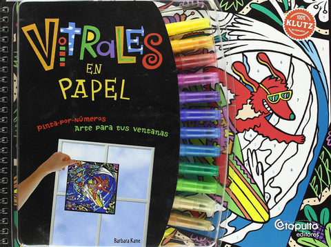 Vitrales en papel. catapulta