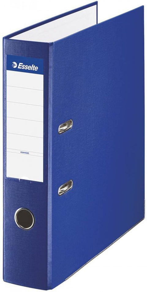 ARCHIVADOR Fº PALANCA 70MM CARTON FORRADO PLASTICO AZUL