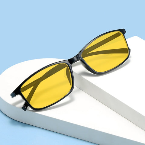 New Retro Small Frame Night Vision Anti-Blue Ray Plain Glasses