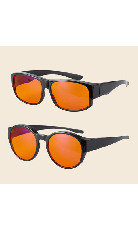 Computer Mobile Phone Anti-radiation-fatigue Flat Gaming Goggles Anti-blue Light Glasses