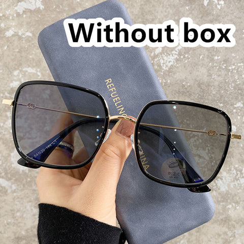 Photochromic Glasses Large Frame Myopia Glasses Glasses