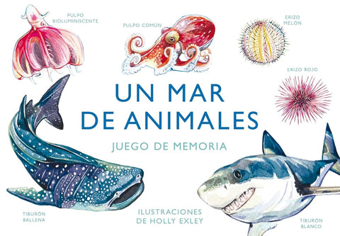  Mar de animales:juego de memoria 