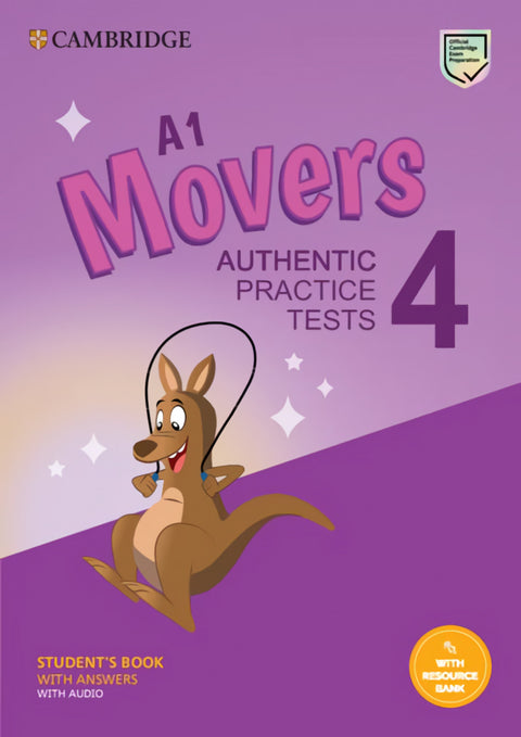  ' A1 Movers 4. Practice Tests with Answers, Audio and Resource Bank 