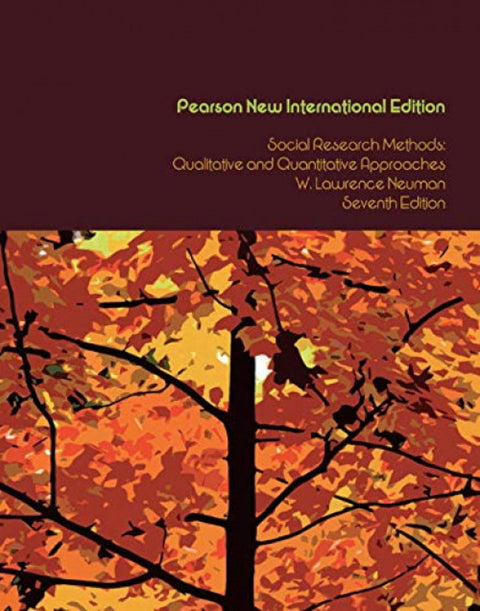  Social research methods: pearson new international edition 