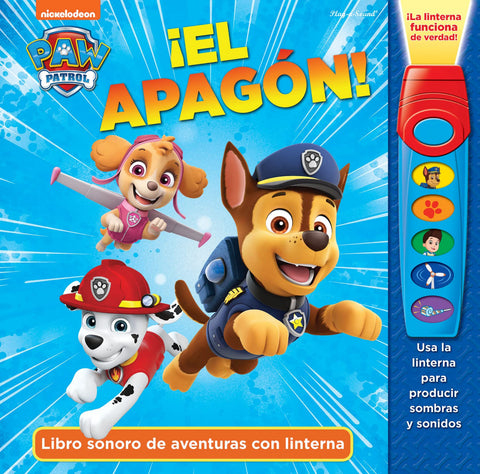  EL APAGÓN. LIBRO CON LINTERNA PATRULLA CANINA. FAB 