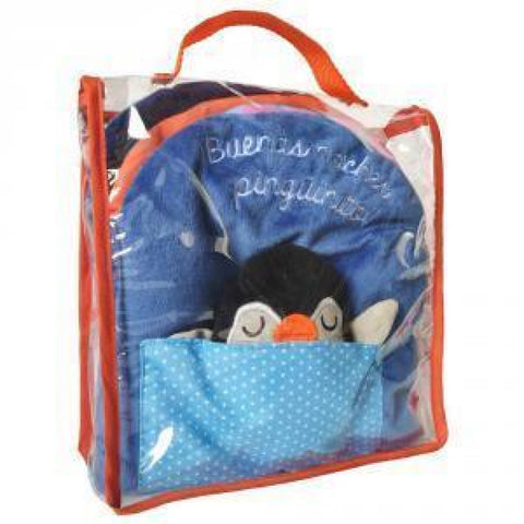  Libro de tela. ¡Buenas noches, pingüinito! 