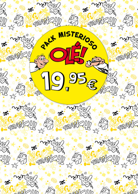  Pack misterioso Olé! amarillo (Olé! Mortadelo) 