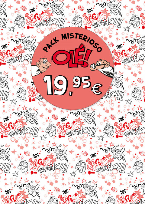  Pack misterioso Olé! rojo (Olé! Mortadelo) 