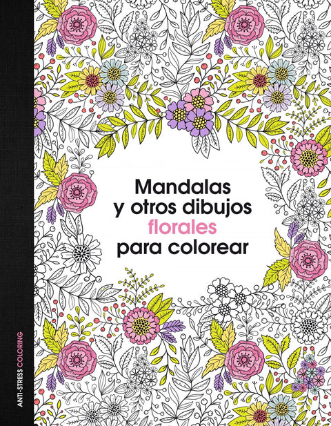  Mandalas y otros dibujos florales para colorear 