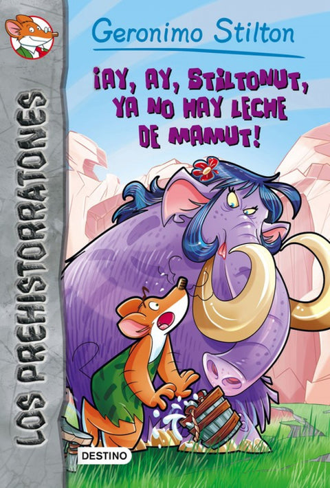  ¡ay, ay, stiltonut, ya no hay leche de mamut! 