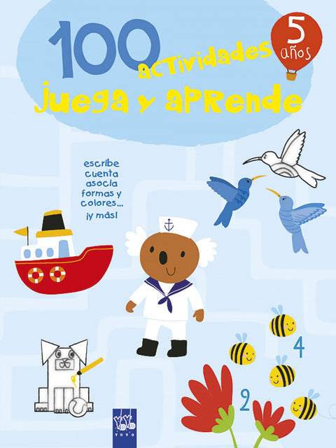  100 actividades juega y aprende 5 años 