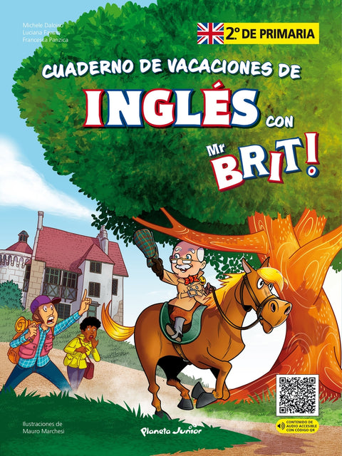  Mr. Brit. Cuaderno de vacaciones de inglés. 2.º de primaria 