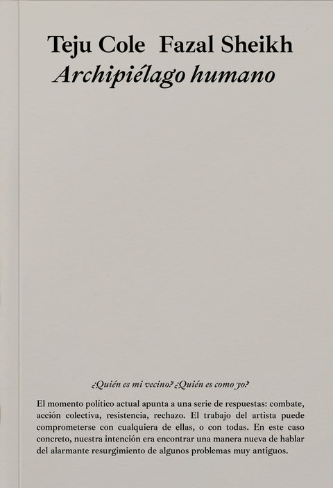  Archipiélago Humano 