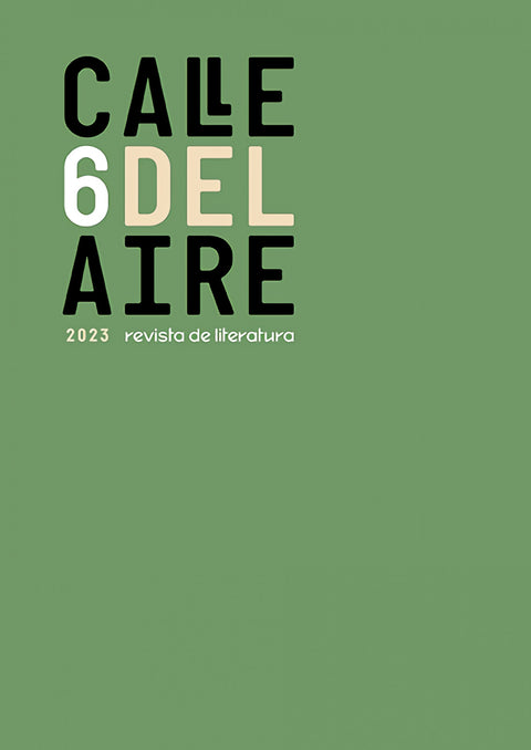  Calle del Aire. Revista de literatura, 6 