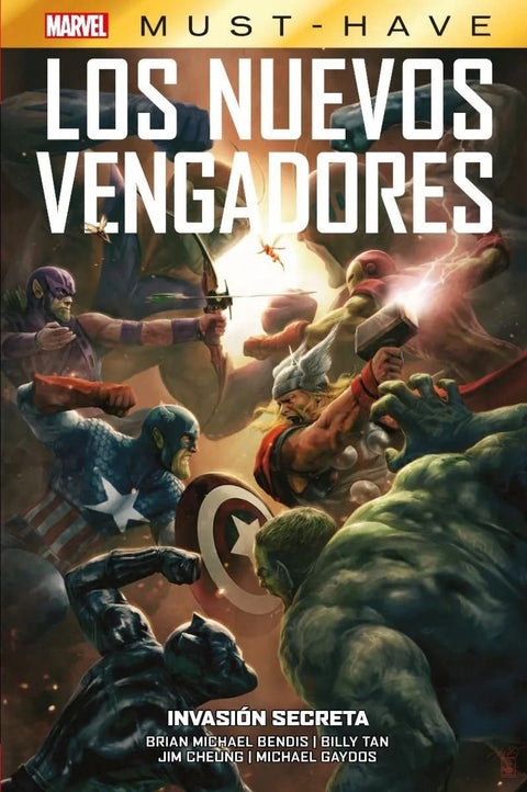  MARVEL MUST-HAVE LOS NUEVOS VENGADORES 9 INVASION SECRETA 