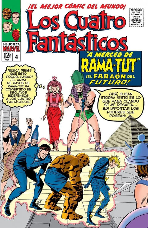  BIBLIOTECA MARVEL. LOS CUATRO FANTASTICOS, 4 