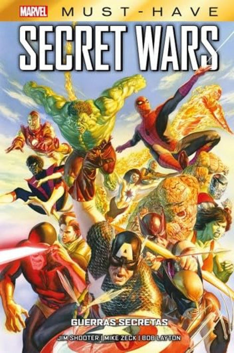  MARVEL MUST HAVE SECRET WARS. GUERRAS SECRETAS 