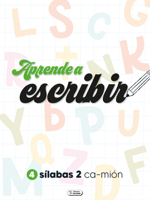  SILABAS 2:APRENDE A ESCRIBIR 