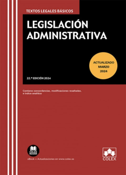 Legislación administrativa 23ª Ed.