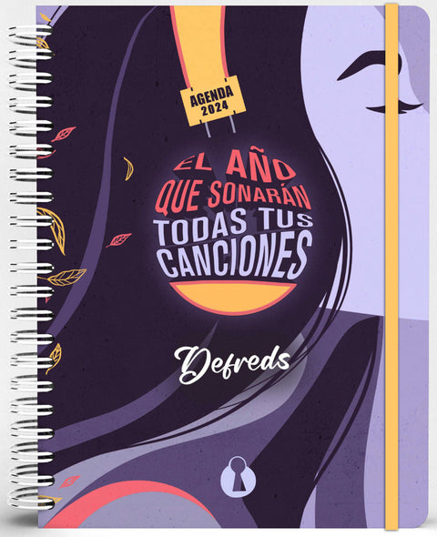  El año que sonarán todas tus canciones. Agenda Defreds 2024 