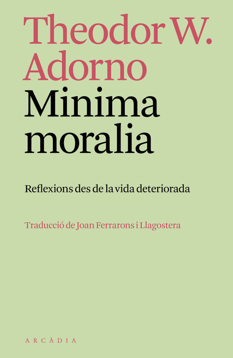  Minima moralia 