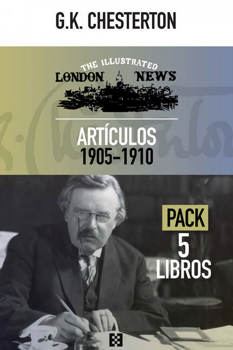  ARTÍCULOS CHESTERTON (PACK 5 LIBROS) 