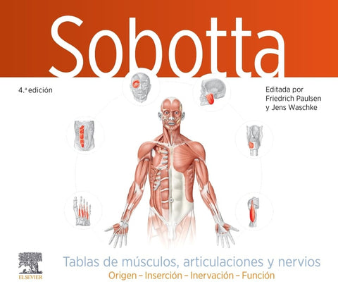 SOBOTTA TABLAS DE MUSCULOS ARTICULACIONES Y NERVIOS 4ª ED