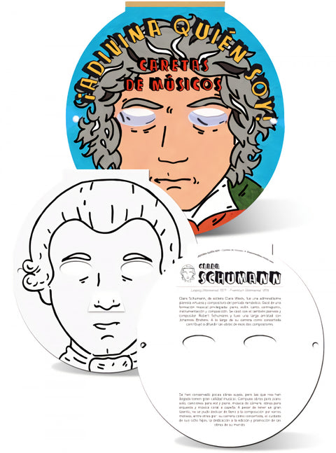  Caretas de músicos:¡adivina quién soy! 