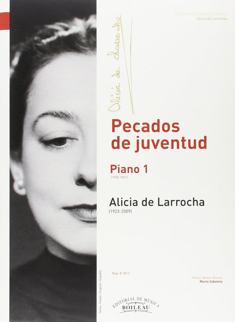  Pecados de juventud. Piano 1 