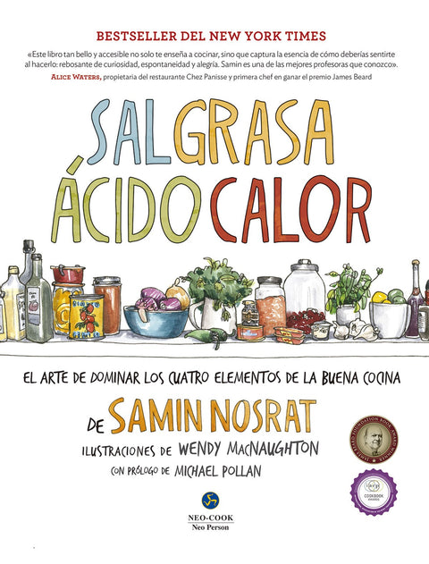  Sal, grasa, ácido y calor: el arte de dominar cuatro elementos de la buena cocina 