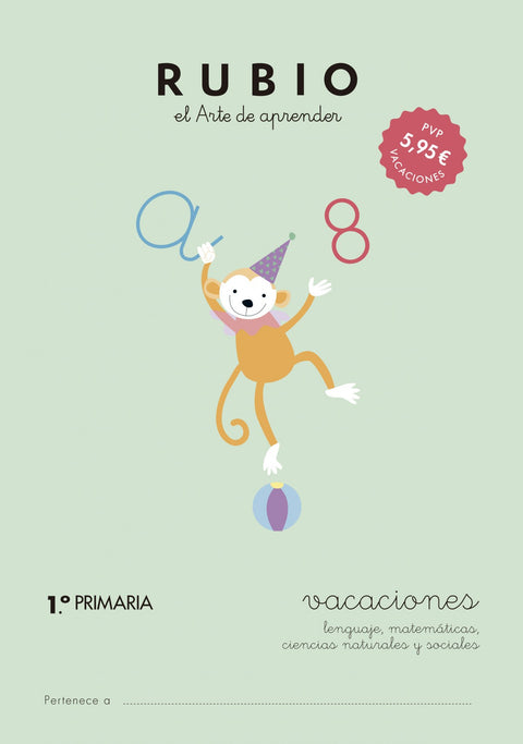  Rubio vacaciones 1ºprimaria 