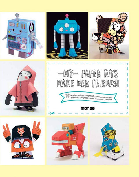  Diy paper toys make new friends! 
