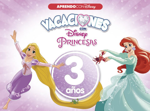  Vacaciones 3 años Princesas Disney 