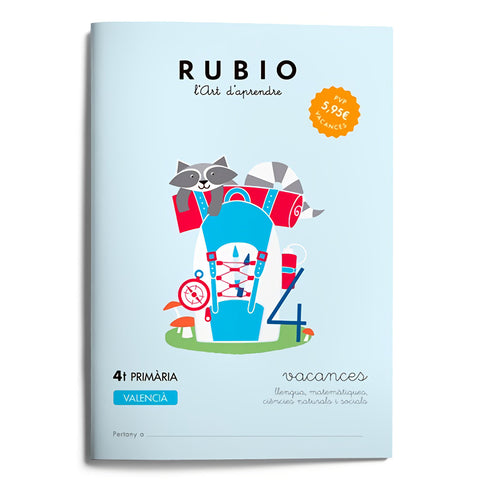  VACANCES RUBIO 4T PRIMARIA 
