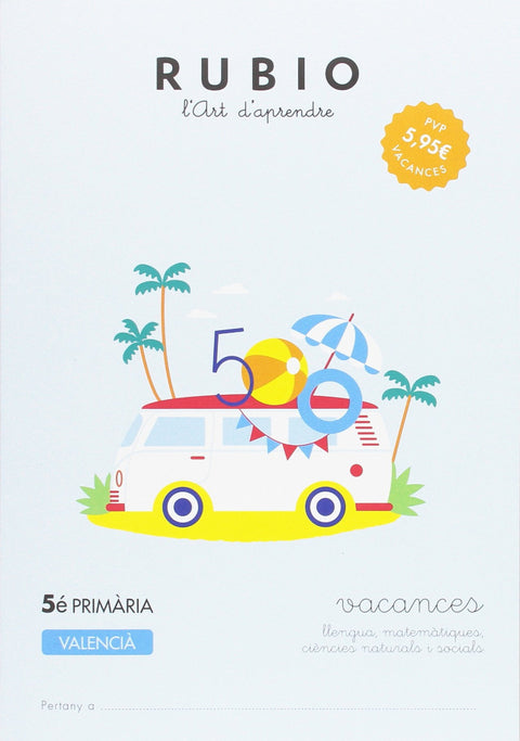  VACANCES RUBIO 5E PRIMARIA 