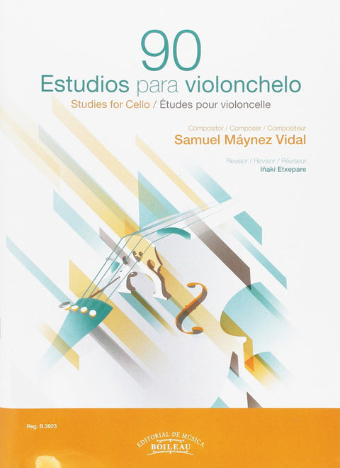  90 ESTUDIOS PARA VIOLONCHELO 