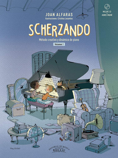  Scherzando. Método creativo y dinámico de piano 