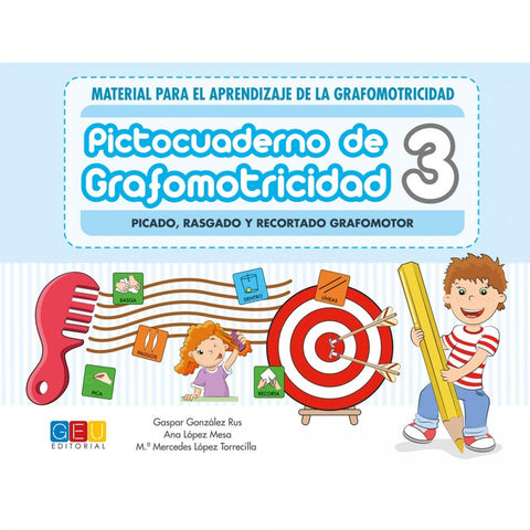  Pictocuaderno de Grafomotricidad 3 