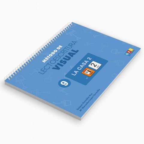  Método de lectoescritura visual 9: La casa 2 