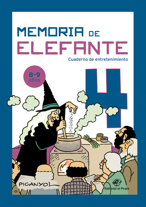  Memoria de elefante 4: cuaderno de entretenimiento 