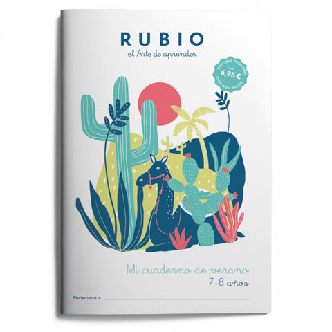  MI CUADERNO DE VERANO RUBIO 7-8 AÑOS 