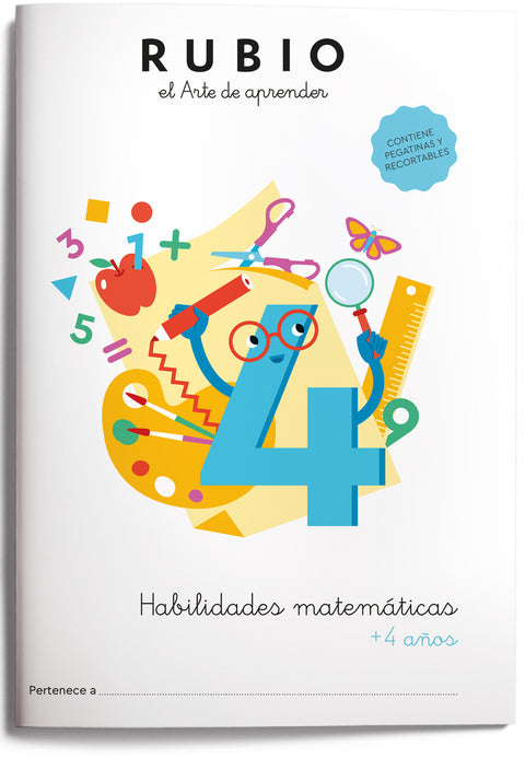  Habilidades matemáticas 4 años 