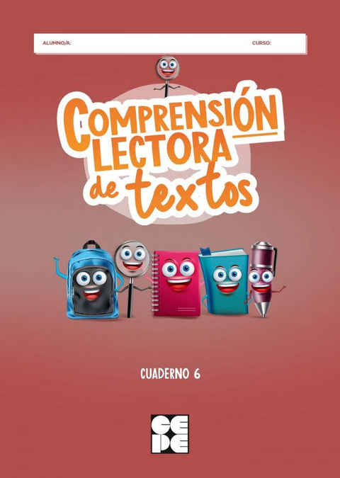  COMPRENSION LECTORA DE TEXTOS 6 