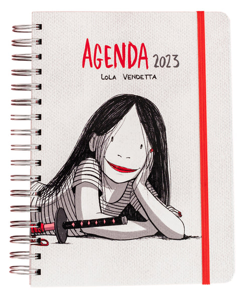  Agenda anual semana vista 2023 Lola Vendetta 