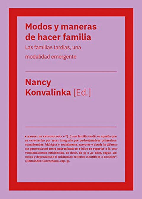  MODOS Y MANERAS DE HACER FAMILIA 