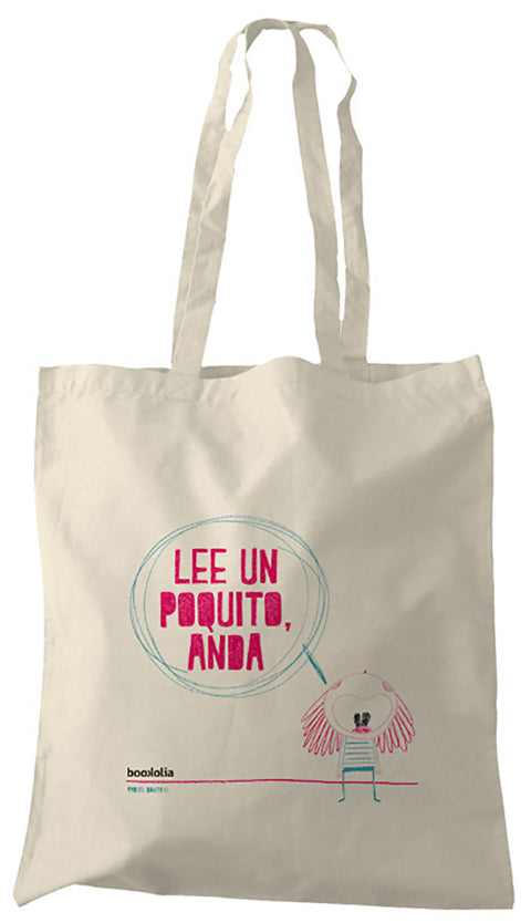 Bolsa 'Lee un poquito, anda'