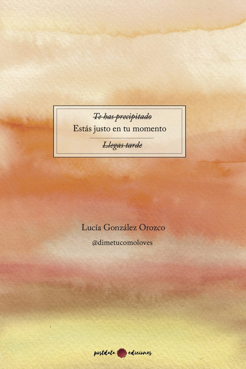  Estás justo en tu momento 