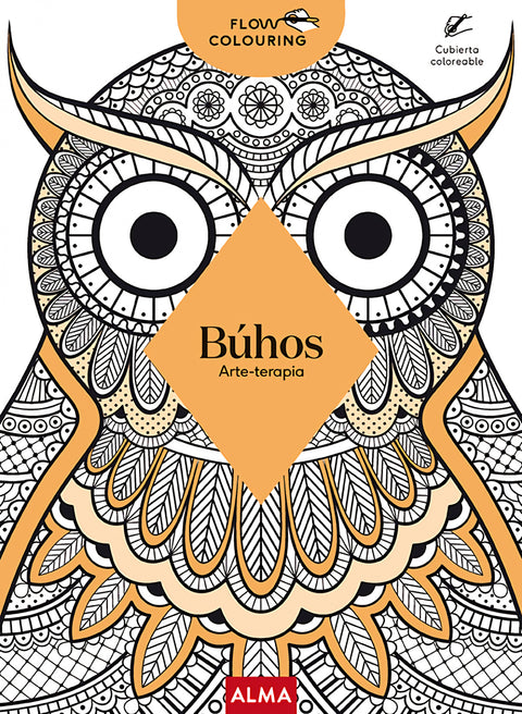  Búhos (Flow Colouring) 